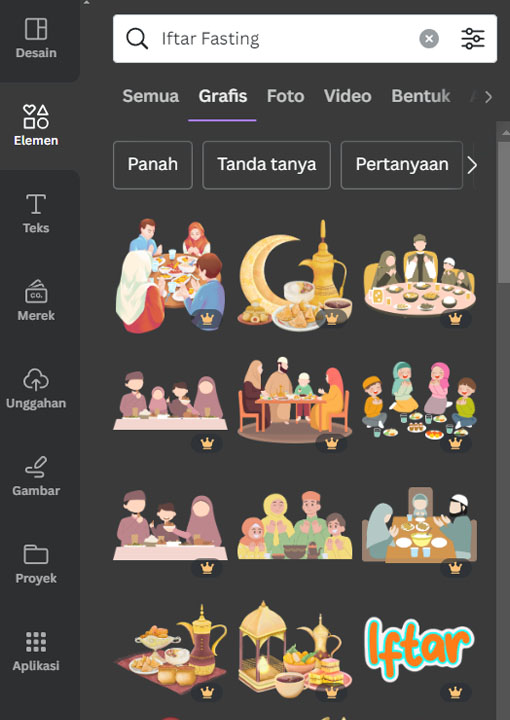 Membuat Ucapan Selamat Idul Fitri/Ramadan yang Indah dengan Canva