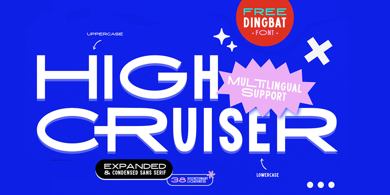 High Cruiser Font Free Demo